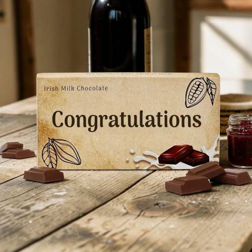 Congratulations - Irish Milk Chocolate Bar 90g