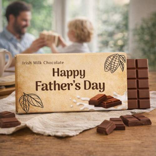 Happy Father's Day - Irish Milk Chocolate Bar 90g