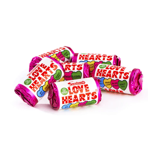 Swizzels Love Hearts Mini Rolls