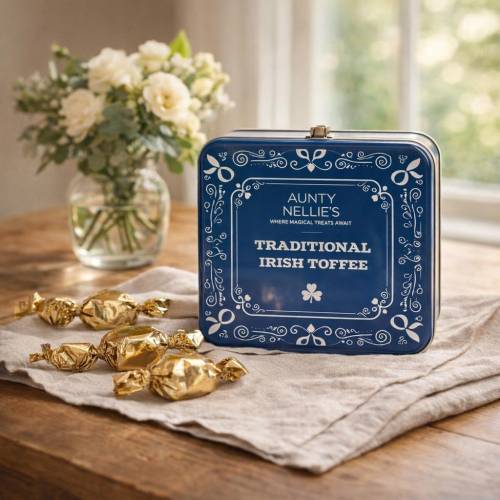 Aunty Nellie's Traditional Irish Toffee Gift Tin 200g
