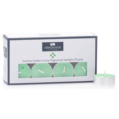 Summer Garden Scented Tealights 24 Pack - Newgrange Living