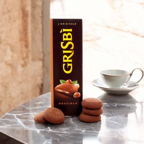 Vicenzi Grisbi Hazelnut Cream Cookies 135g