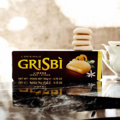 Vicenzi Grisbi Lemon Cream Cookies 135g