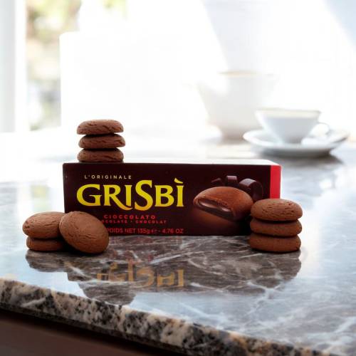 Vicenzi Grisbi Chocolate Cream Cookies 135g