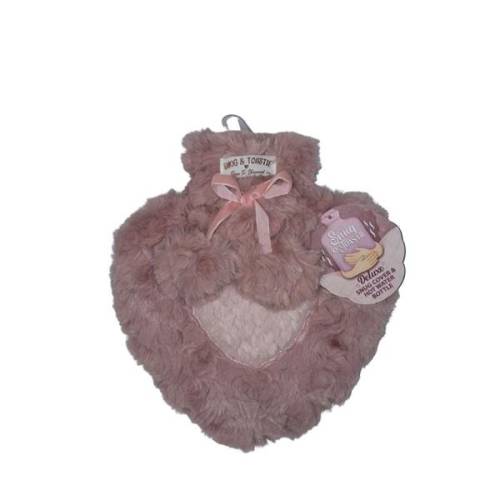 Plush Love Heart Hot Water Bottle