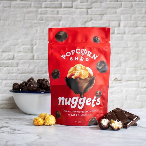 Chocolate Popcorn Nuggets 100g