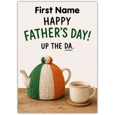 Up the Da Father's Day Greeting Card