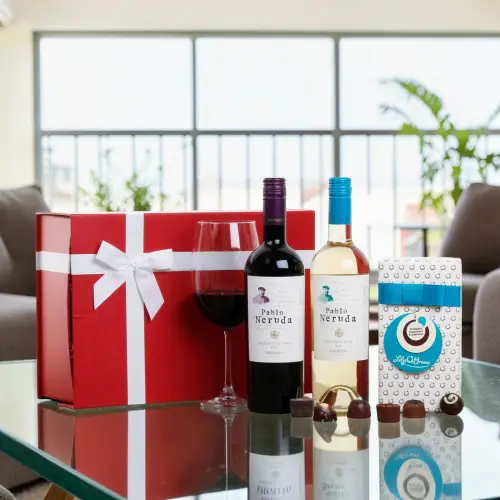 Double Mixed Wine & Choc Hamper