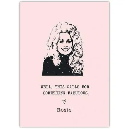 Personalised Congratulations Card with Country Singer Design