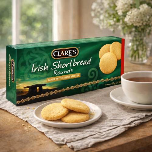 Clare's Irish Shortbread Rounds 135g