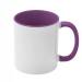 Purple and White