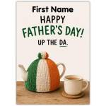 Up the Da Father's Day Greeting Card