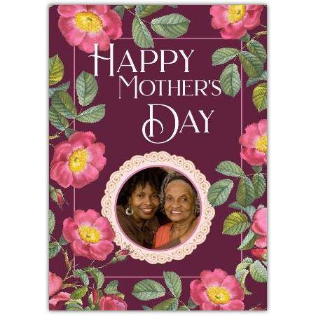 Happy Mother's Day Floral Petals Card