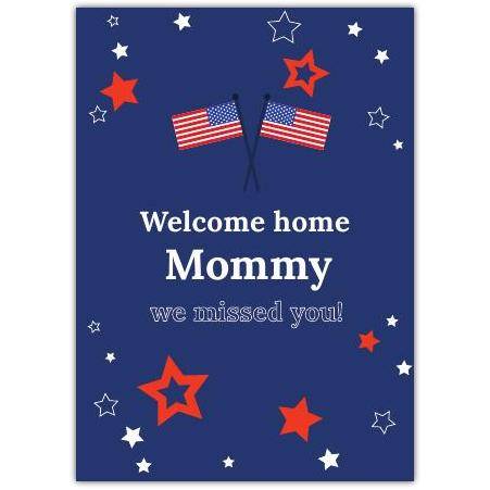 Welcome Home Military Greeting Card