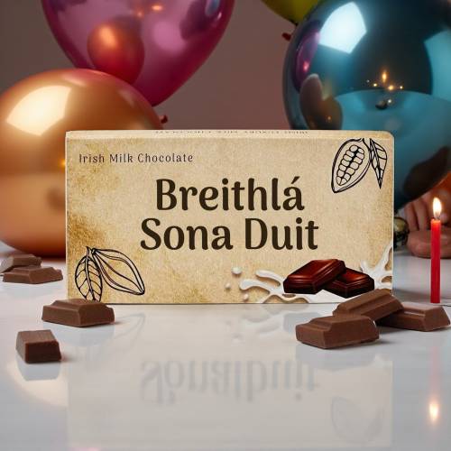 Breithla Sona Duit - Irish Milk Chocolate Bar 90g