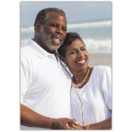 Heartfelt Romantic Couple Photo Card for Anniversaries and Special Occasions