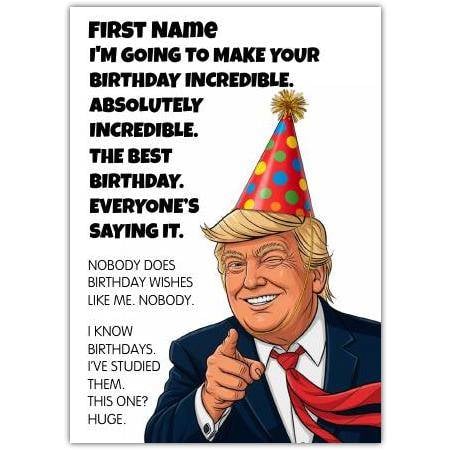 Incredible Birthday Card