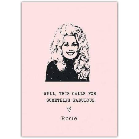 Personalised Congratulations Card with Country Singer Design