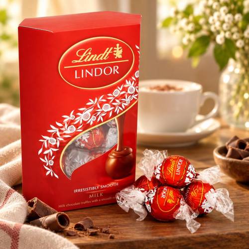 Lindt Lindor Milk Chocolate Truffles 200g