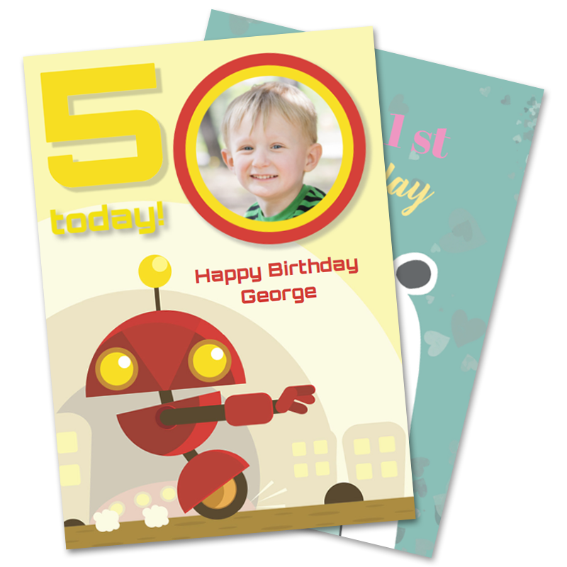 Kids Birthday Greeting Cards