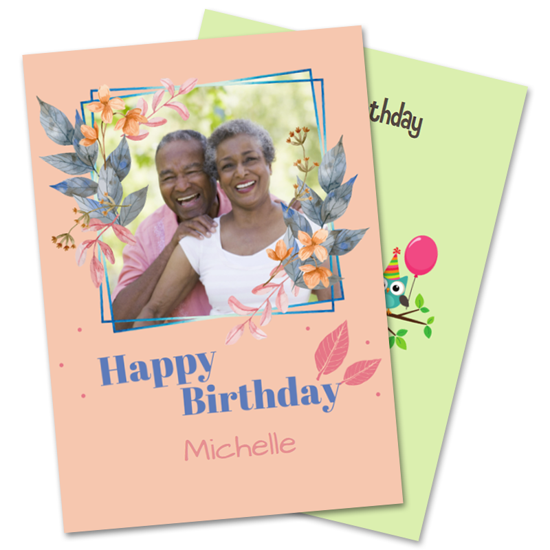 Senior Birthday Greeting Cards