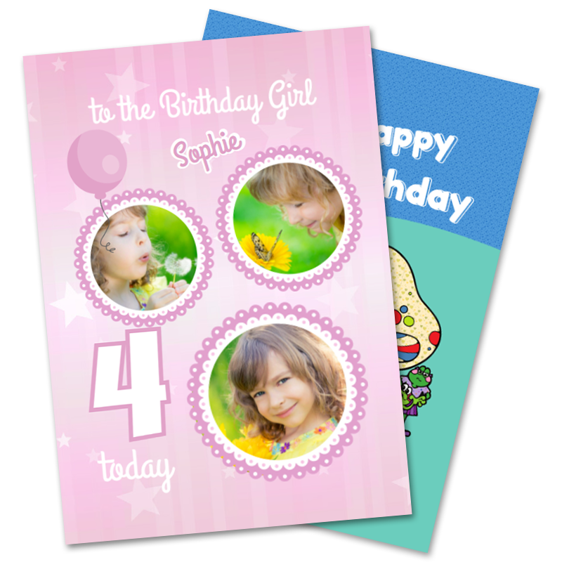 Kids Birthday Greeting Cards | Personalised Greeting Cards Ireland ...