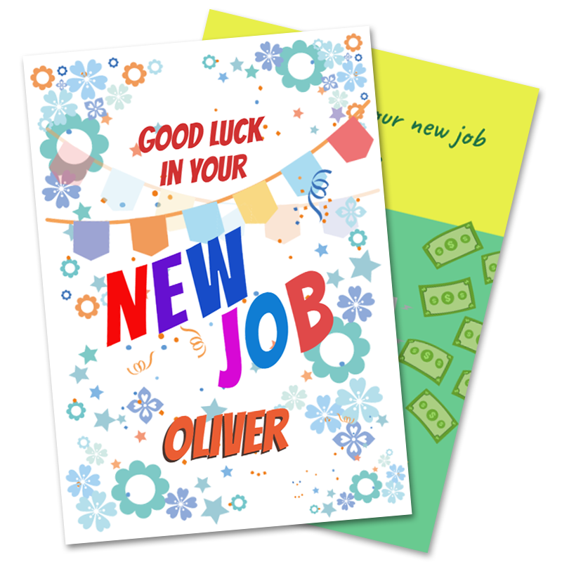 New Job Greeting Cards