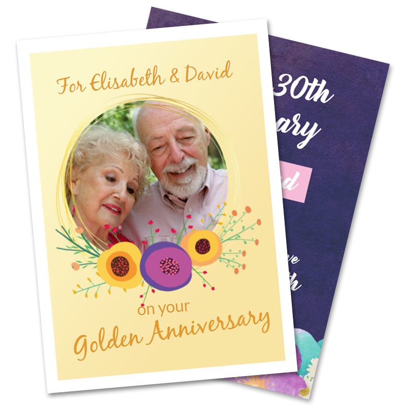 Mum & Dad Anniversary Greeting Cards