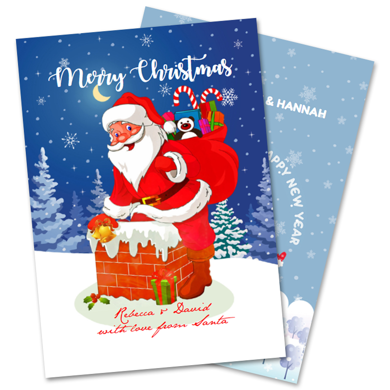 From Santa Christmas Greeting Cards