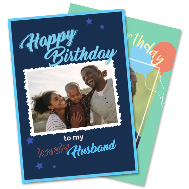 Husband Birthday Greeting Cards
